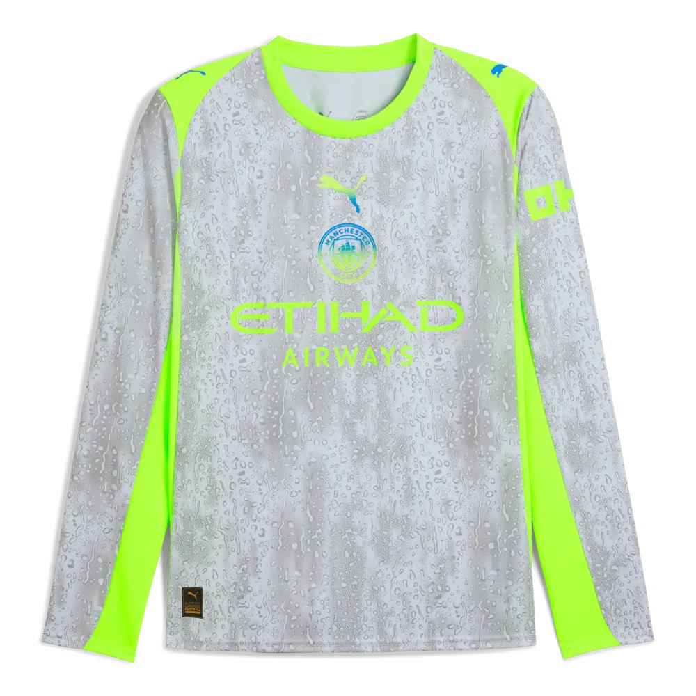 Men's Manchester City 2025/26 Third Long Sleeve Shirt