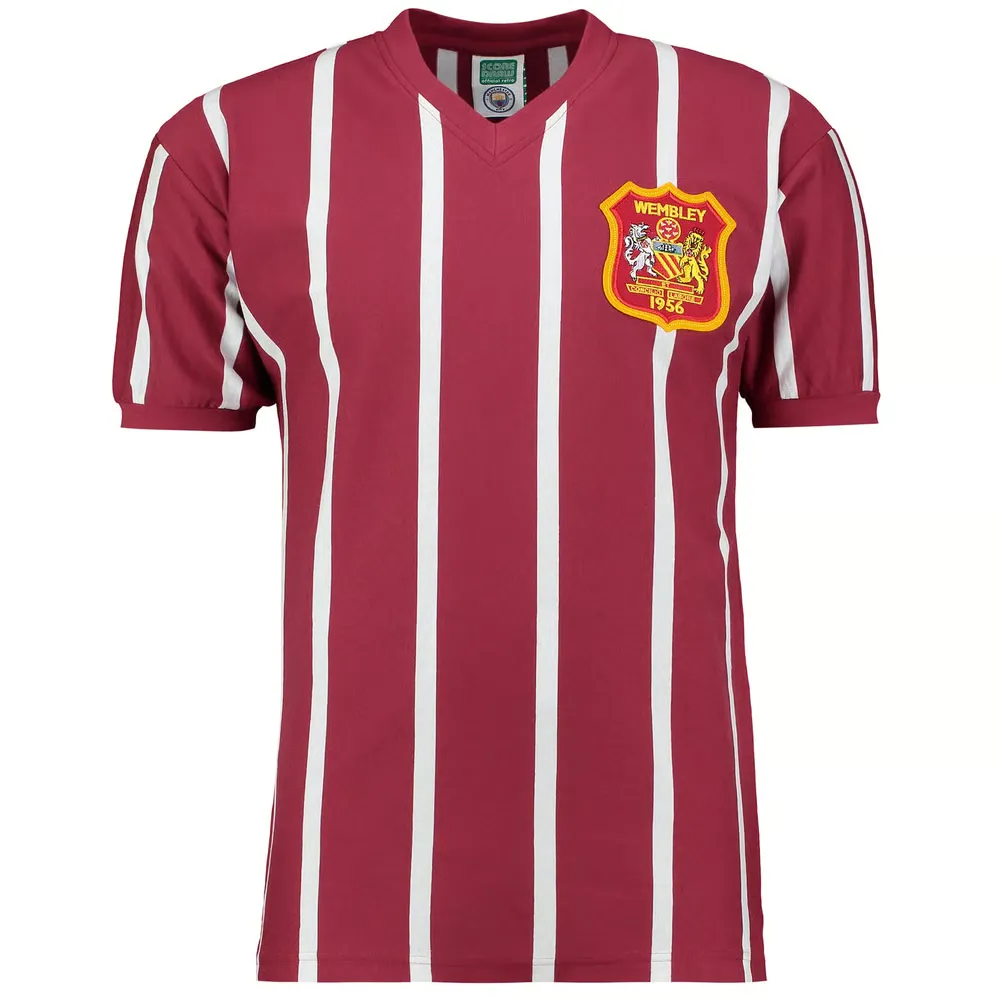 Men's Manchester City 1956 FA Cup Final Retro Shirt