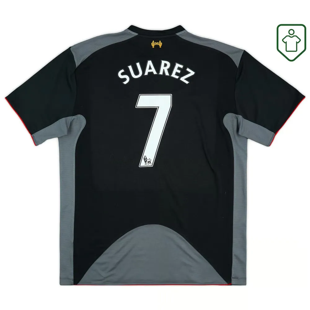 Men's Liverpool 2012/13 Away Retro Shirt Suarez #7