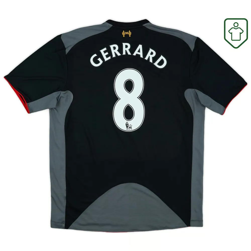 Men's Liverpool 2012/13 Away Retro Shirt Gerrard #8