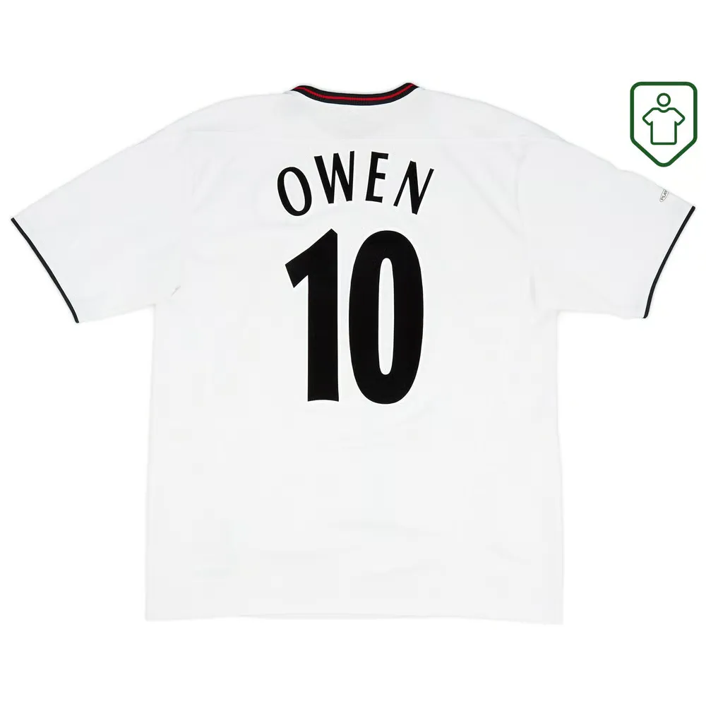 Men's Liverpool 2003/04 Away Retro Shirt Owen #10
