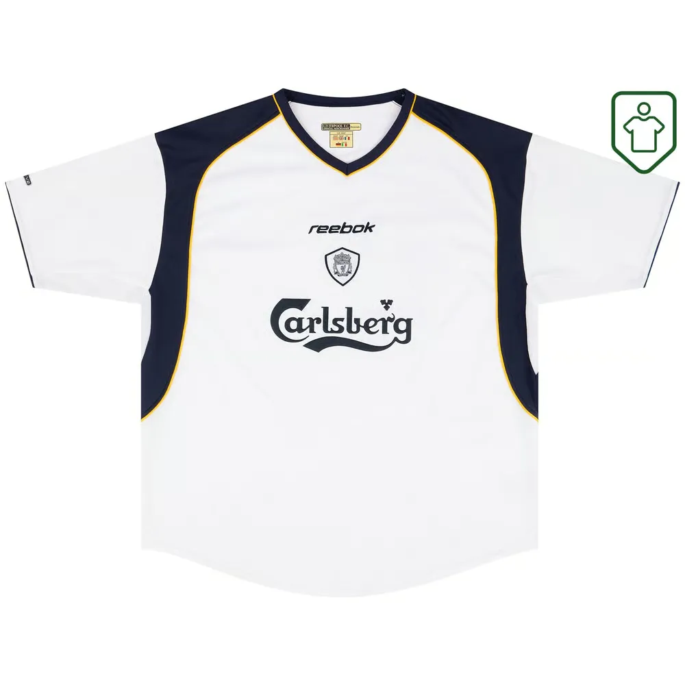 Men's Liverpool 2001/03 Away Retro Shirt Owen #10 - Image 2