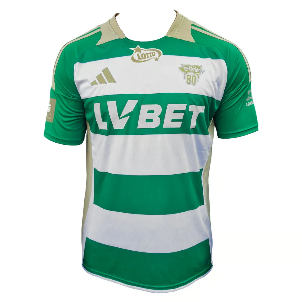 Men's Lechia Gdańsk 2025/26 Home Shirt