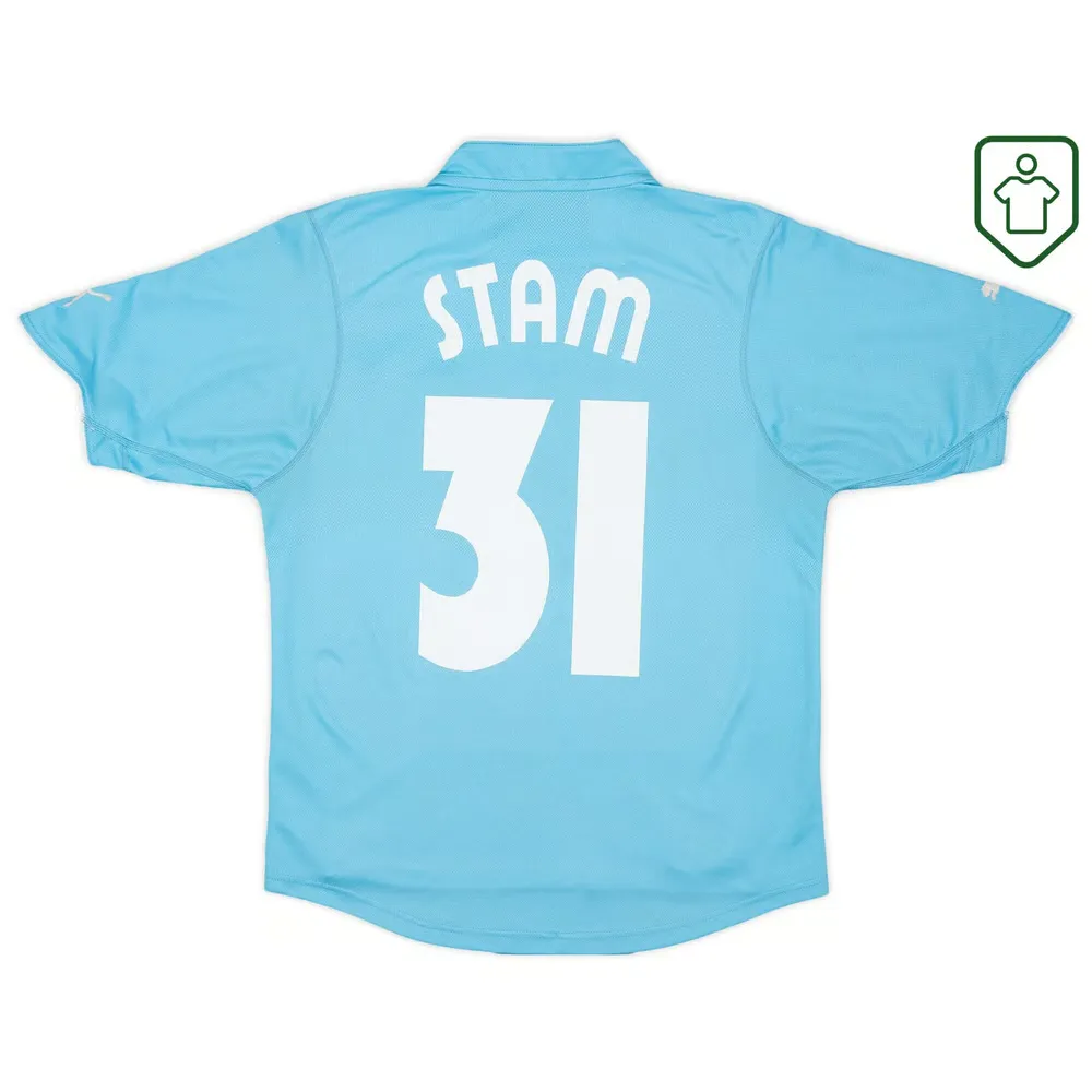 Men's Lazio 2002/03 Home Retro Shirt Stam #31