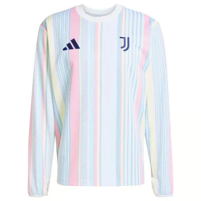 Men's Juventus 2025/26 Third Pre Match Long Sleeve Shirt