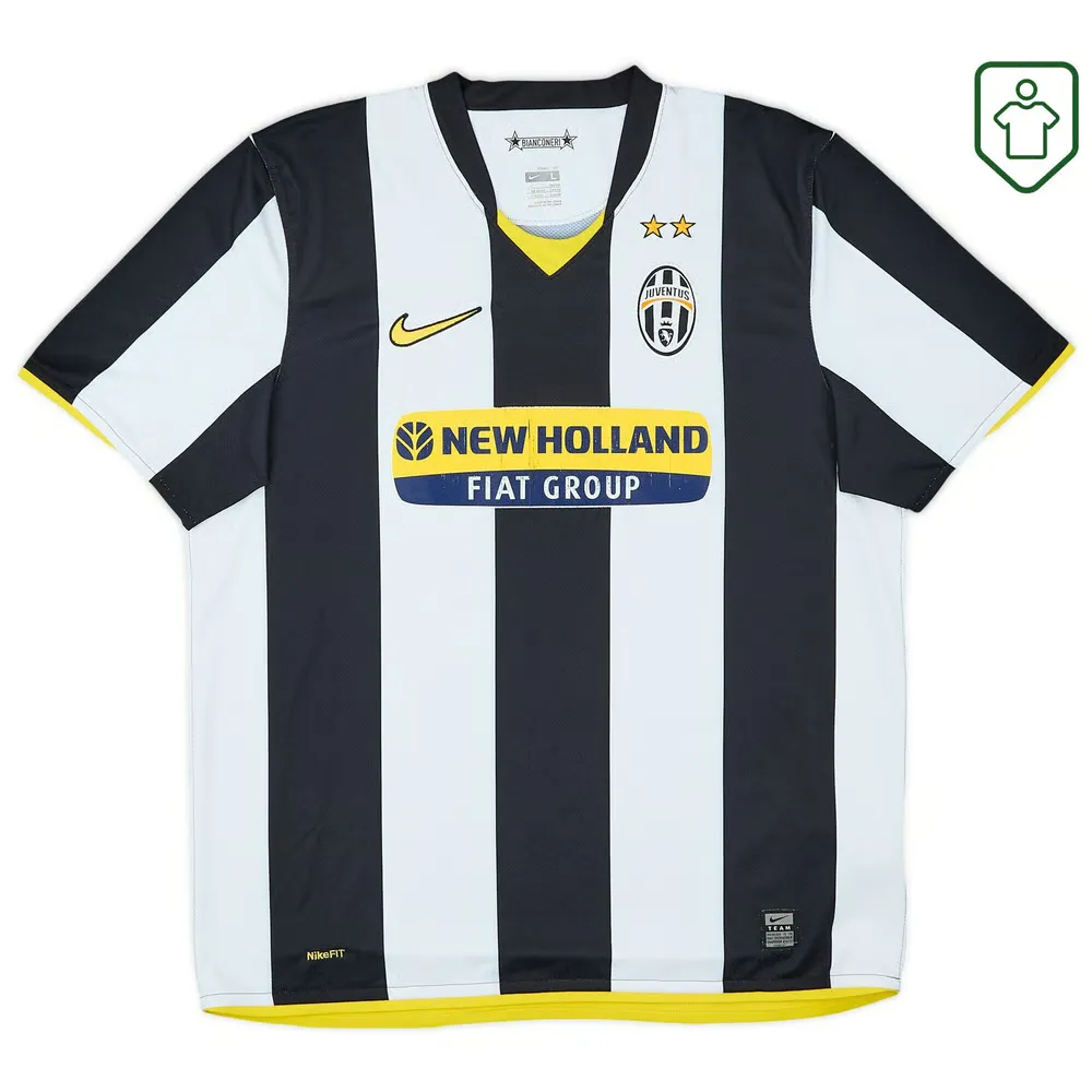 Men's Juventus 2008/09 Home Retro Shirt