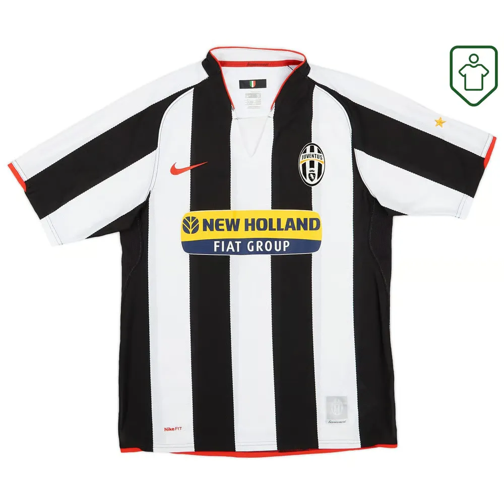 Men's Juventus 2007/08 Home Retro Shirt