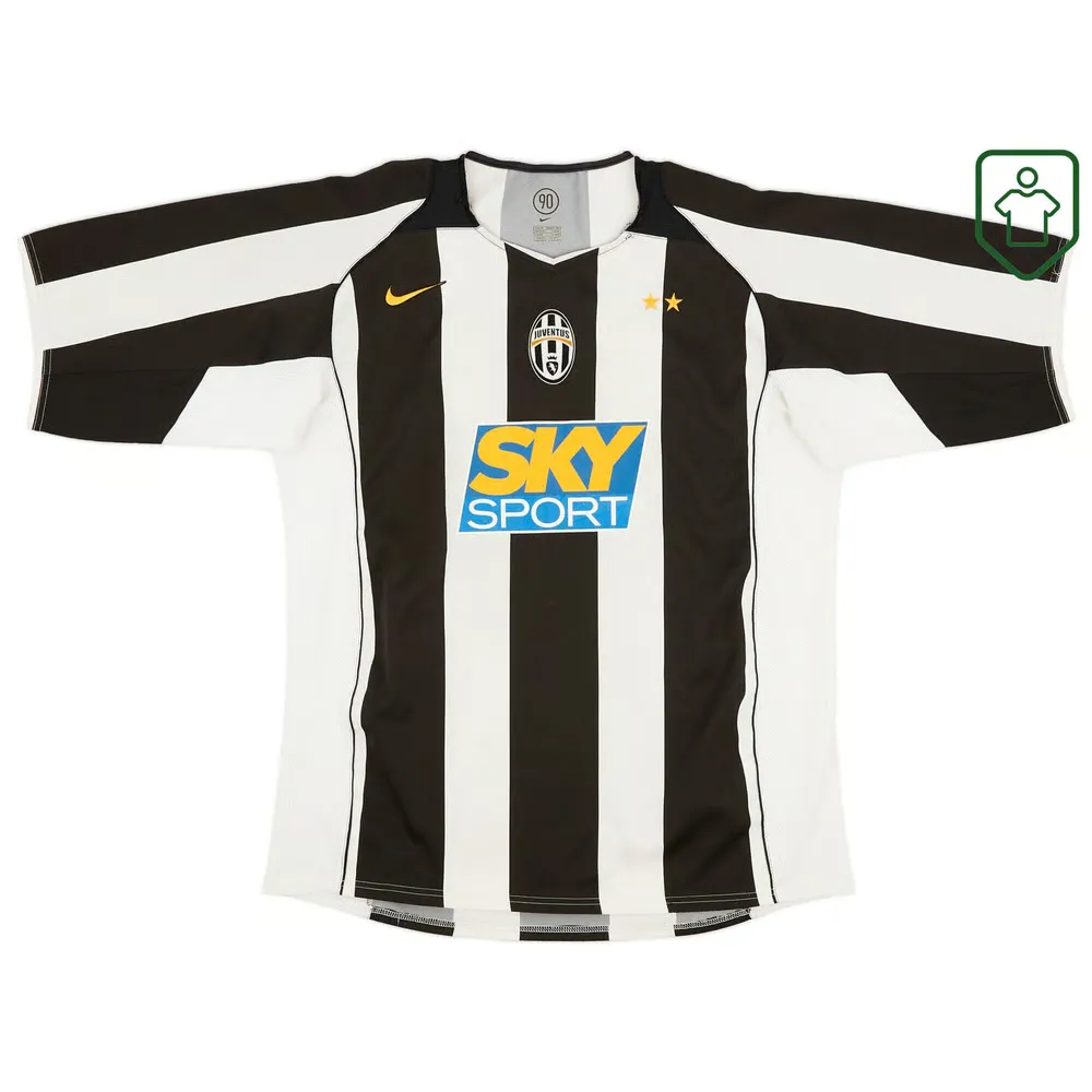 Men's Juventus 2004/05 Home Retro Shirt