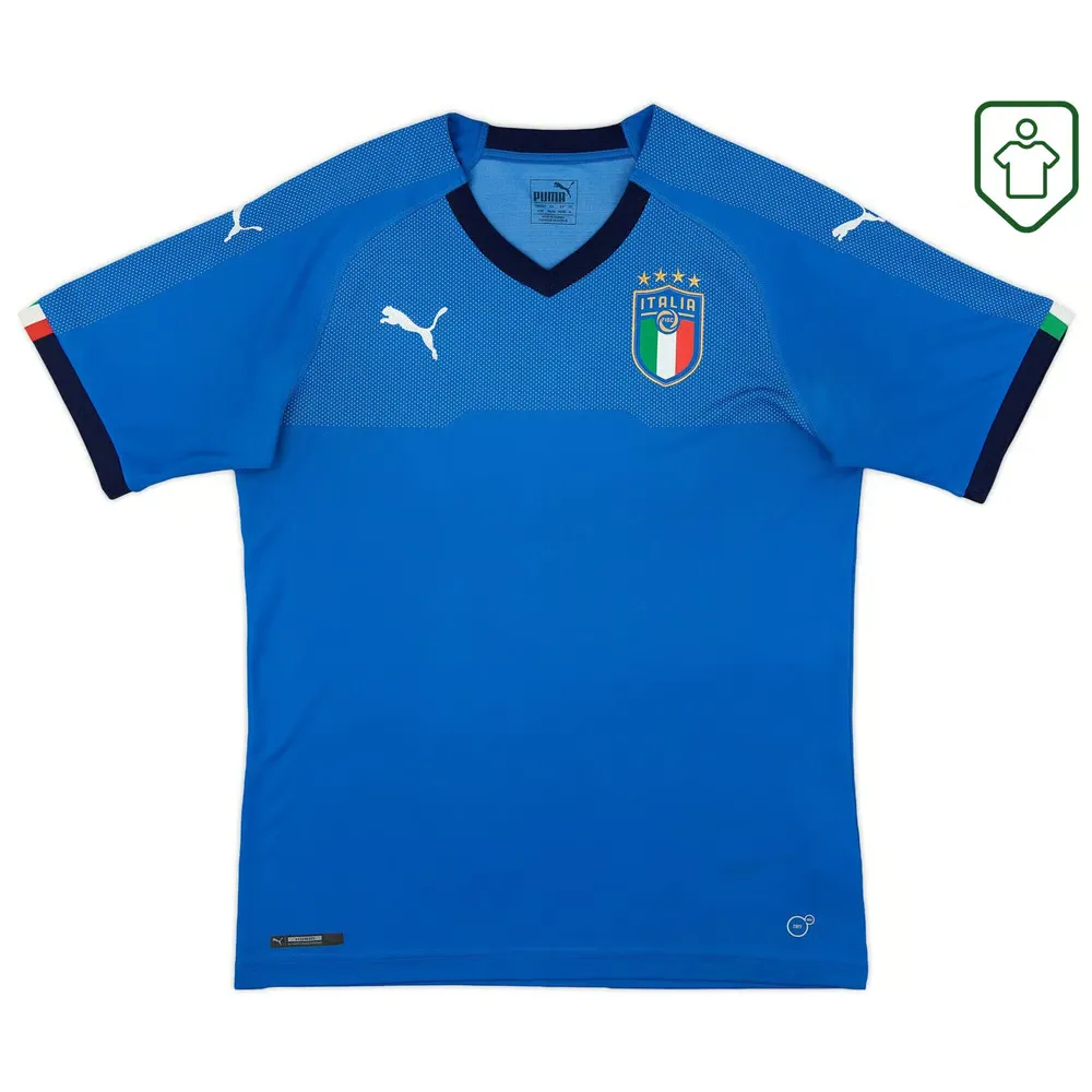 Men's Italy 2018/19 Home Retro Shirt