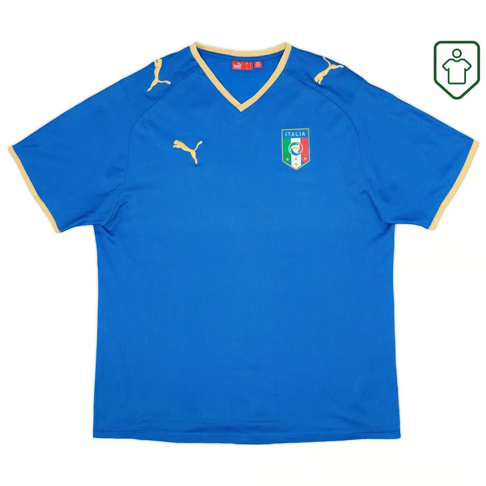 Men's Italy 2007/08 Home Retro Shirt