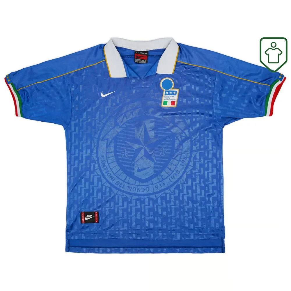 Men's Italy 1994/96 Home Retro Shirt