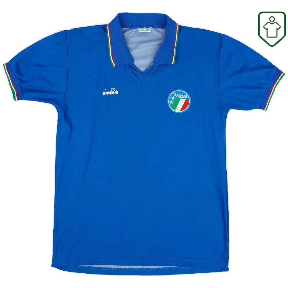 Men's Italy 1986/91 Home Retro Shirt