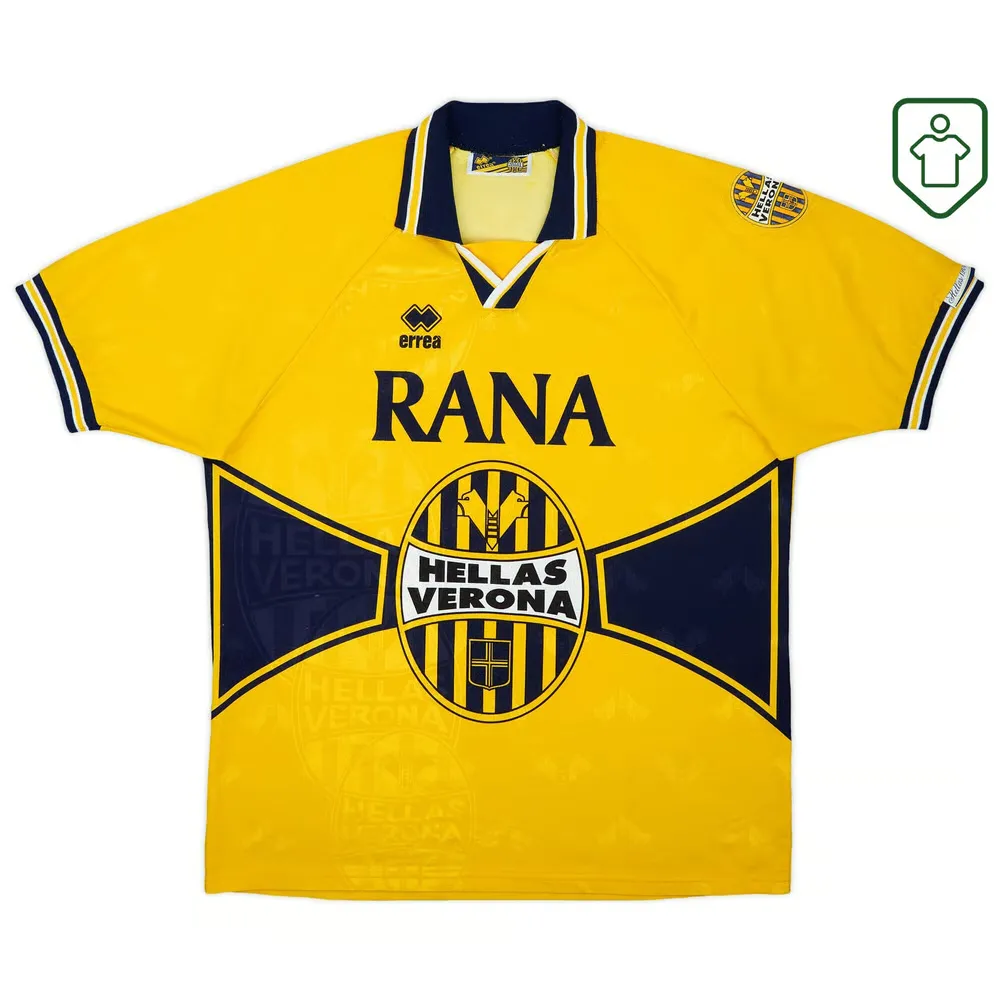 Men's Hellas Verona 1996/97 Away Retro Shirt