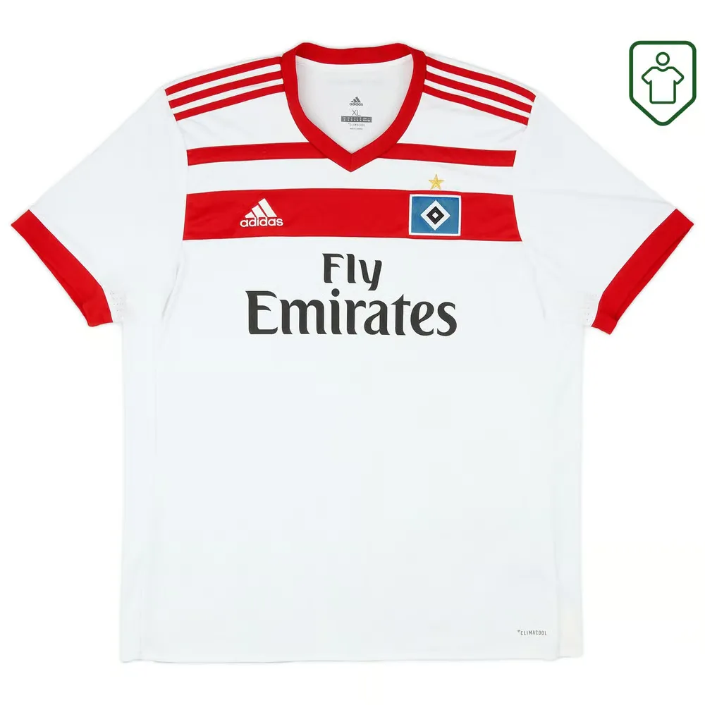 Men's Hamburger SV 2017/18 Home Retro Shirt