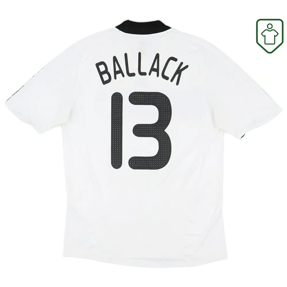 Men's Germany 2008/09 Home Retro Shirt Ballack #13
