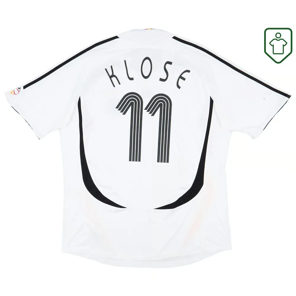 Men's Germany 2005/07 Home Retro Shirt Klose #11