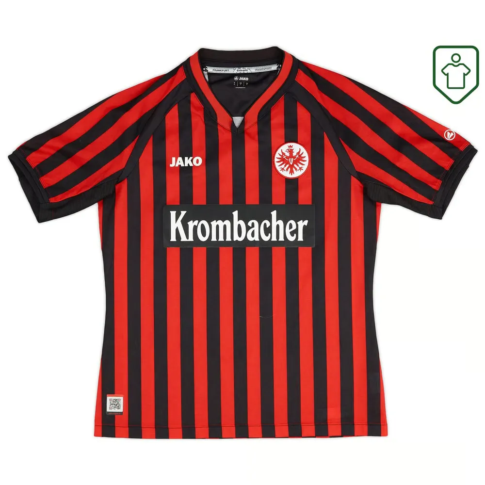 Men's Eintracht Frankfurt 2012/13 Home Retro Shirt