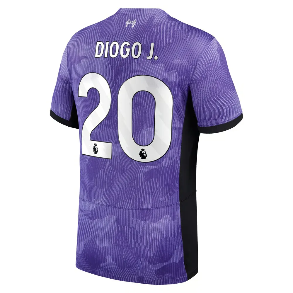 Men's Diogo Jota #20 Liverpool 2023/24 Third Shirt