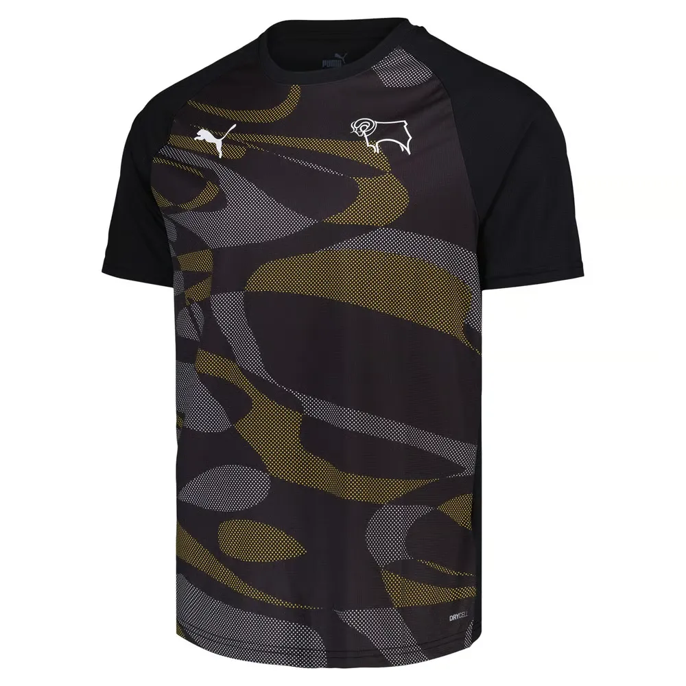 Men's Derby County 2025/26 Home Pre Match Shirt