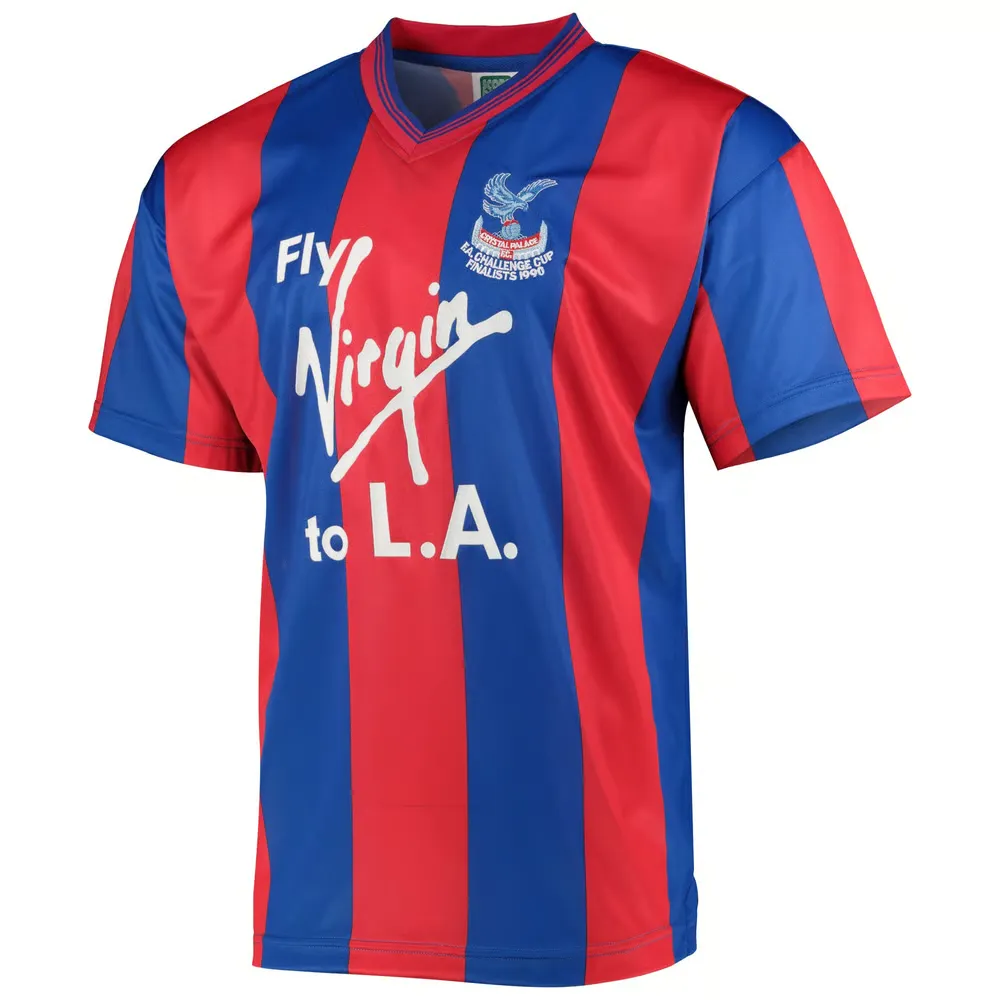 Men's Crystal Palace 1990 FA Cup Final Bukta Retro Shirt
