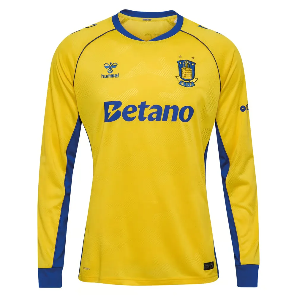 Men's Brøndby IF 2025/26 Home Long Sleeve Shirt