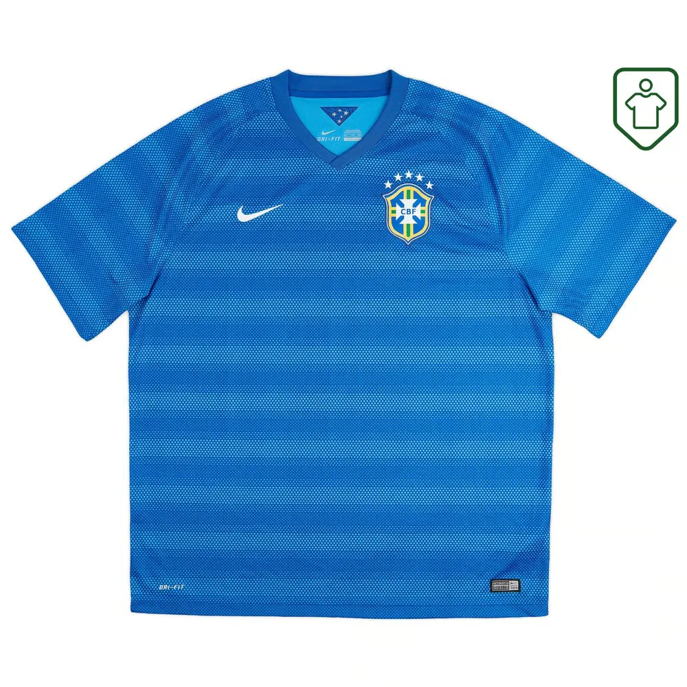 Men's Brazil 2014/15 Away Retro Shirt