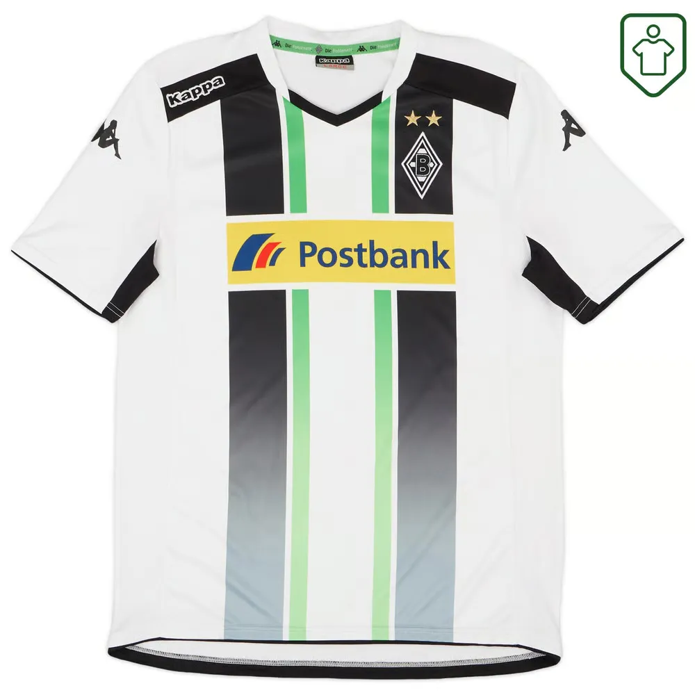 Men's Borussia Mönchengladbach 2014/15 Home Retro Shirt
