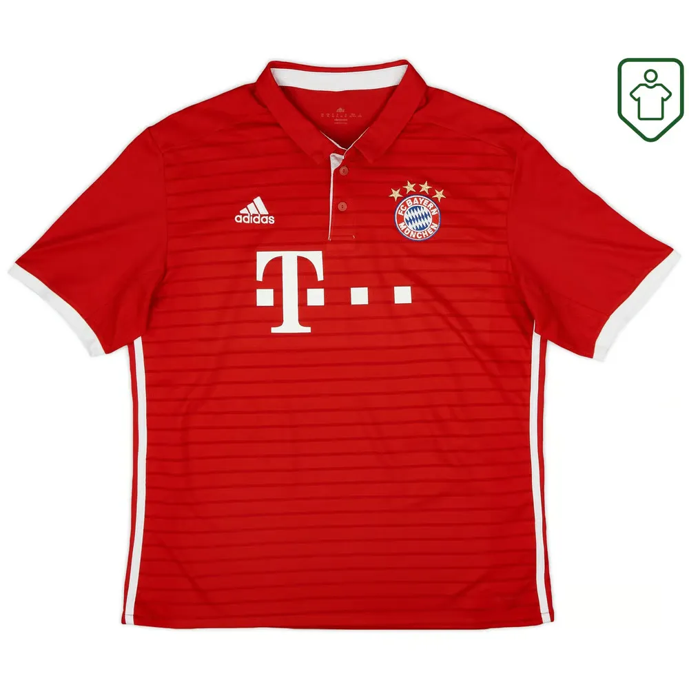 Men's Bayern Munich 2016/17 Home Retro Shirt