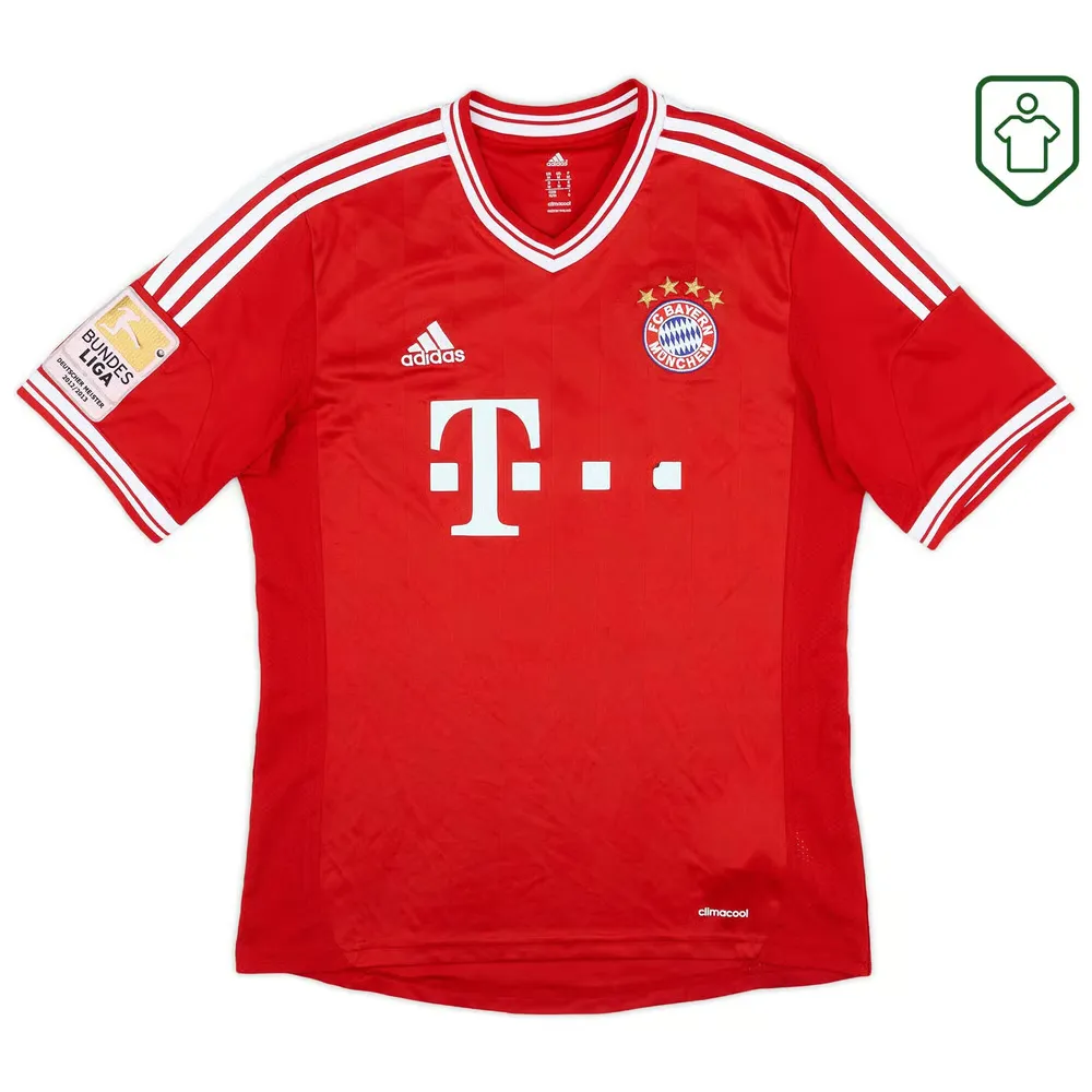 Men's Bayern Munich 2013/14 Home Retro Shirt Götze #19 - Image 2