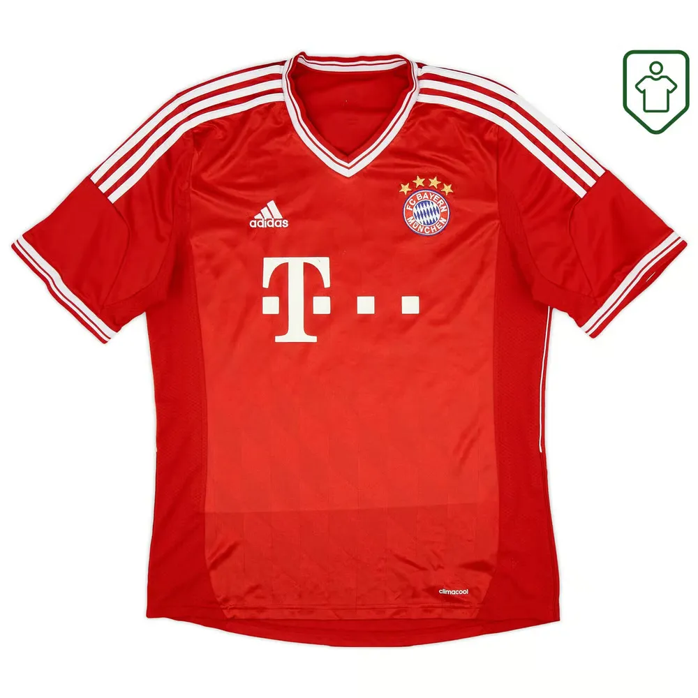 Men's Bayern Munich 2013/14 Home Retro Shirt Alaba #27 - Image 2
