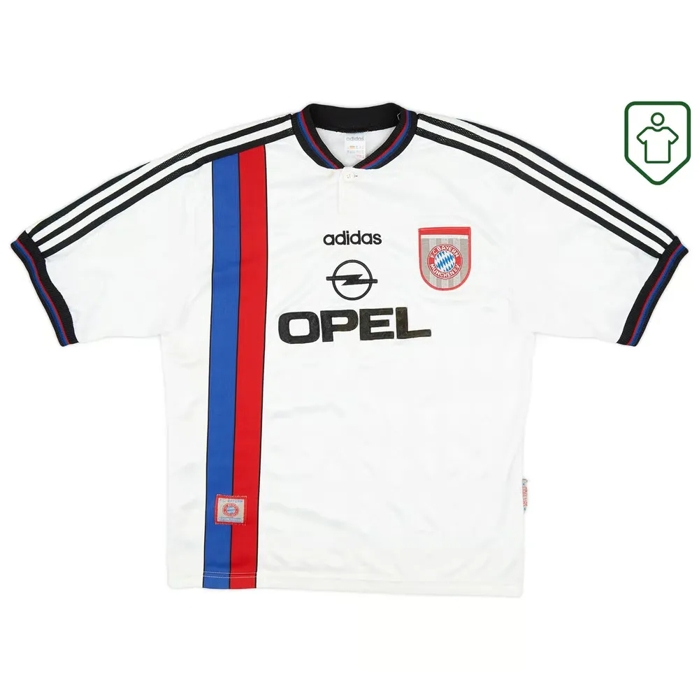 Men's Bayern Munich 1996/98 Away Retro Shirt Klinsmann #18 - Image 2