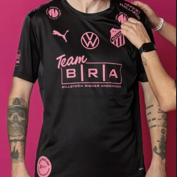 Men's BK Häcken 2024 Third Pink October Shirt