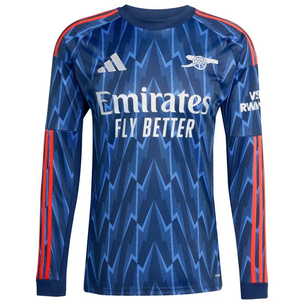 Men's Arsenal 2025/26 Away Long Sleeve Shirt
