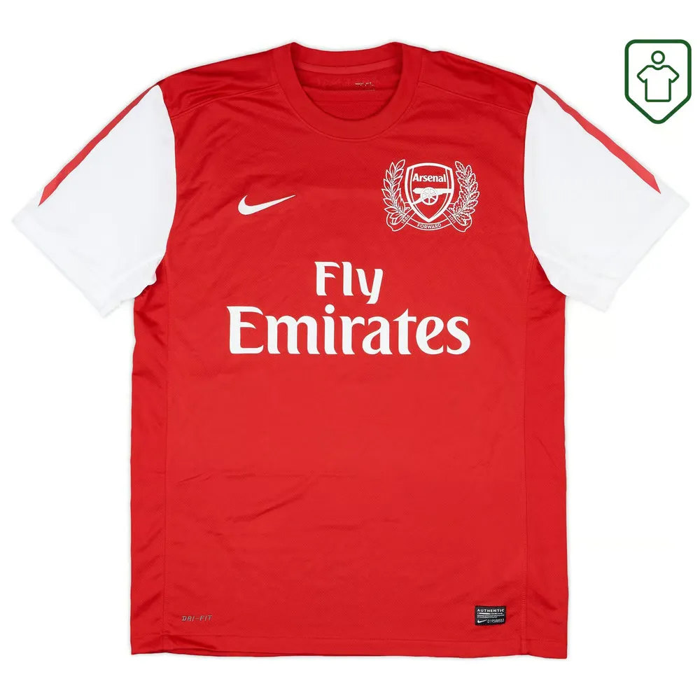 Men's Arsenal 2011/12 Home Retro Shirt Rosicky #7 - Image 2
