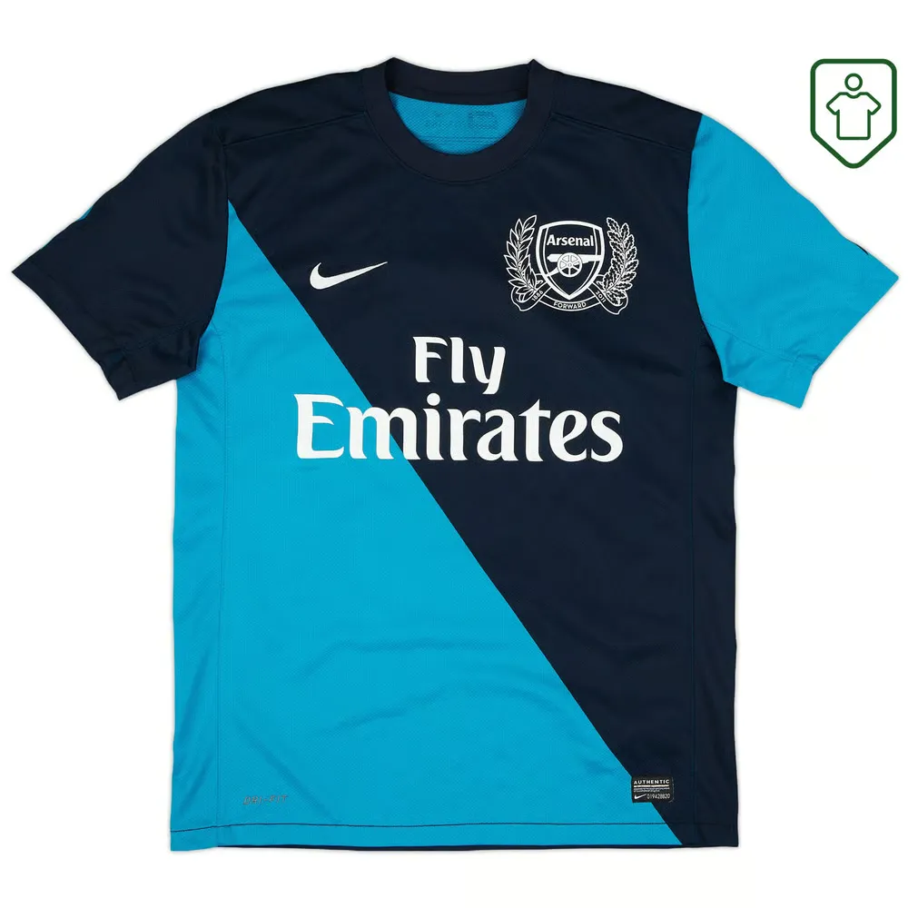Men's Arsenal 2011/12 Away Retro Shirt Rosicky #7 - Image 2