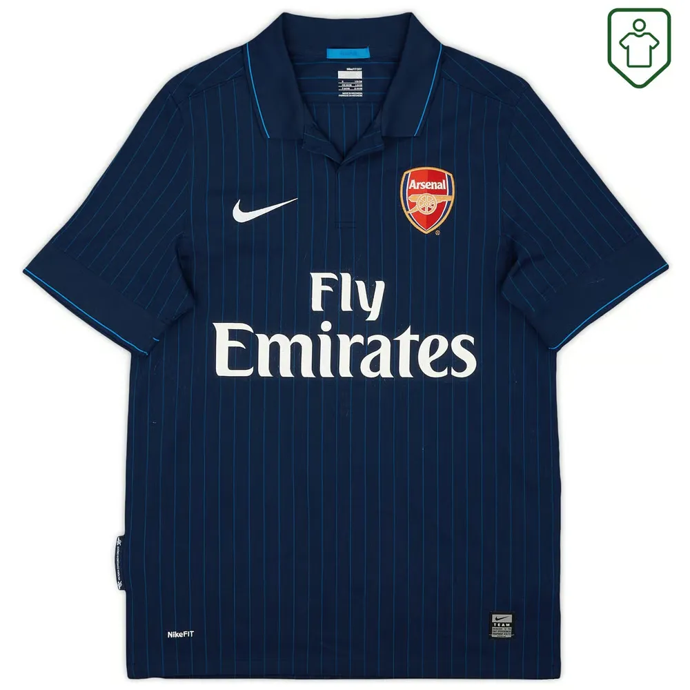Men's Arsenal 2009/10 Away Retro Shirt v. Persie #11 - Image 2