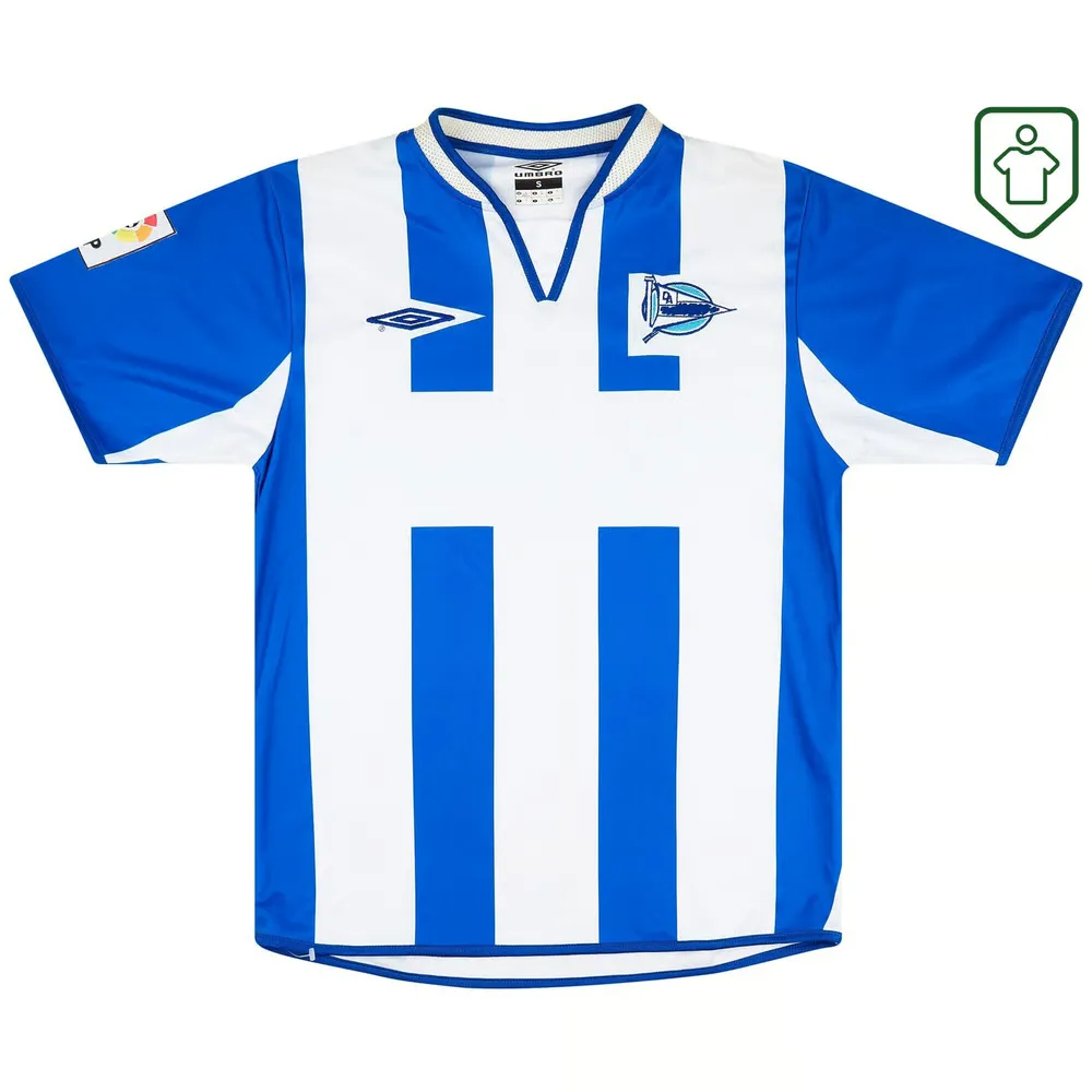 Men's Alaves 2005/06 Home Retro Shirt
