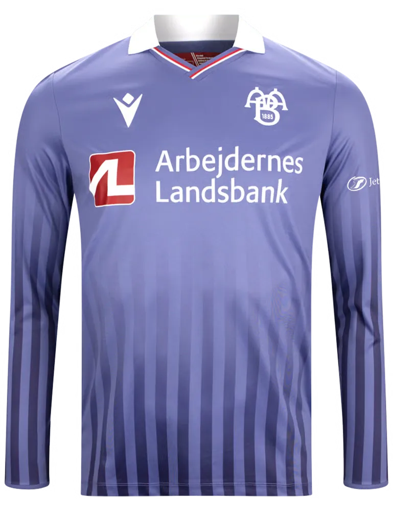 Men's AaB Fodbold 2025/26 Away Long Sleeve Shirt