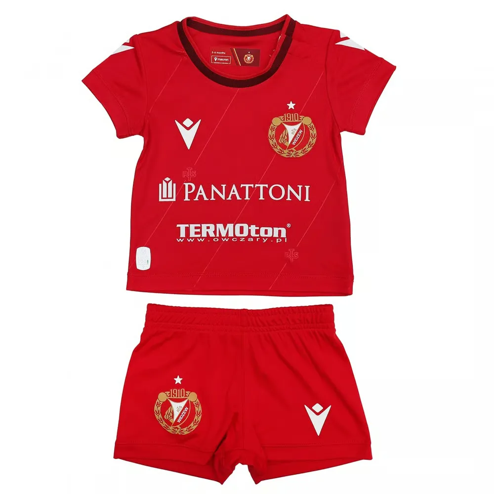 Kid's Widzew Łódź 2024/25 Home Kit