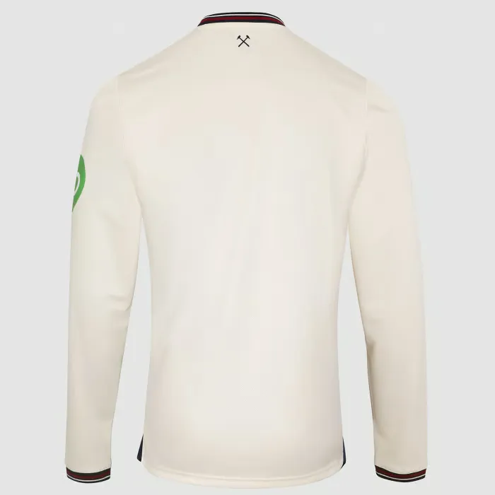 Kid's West Ham United 2025/26 Away Long Sleeve Shirt - Image 2