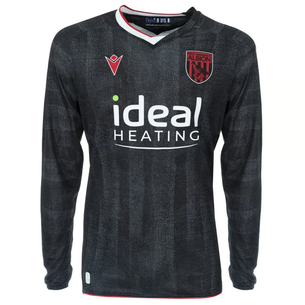 Kid's West Bromwich Albion 2025/26 Third Long Sleeve Shirt