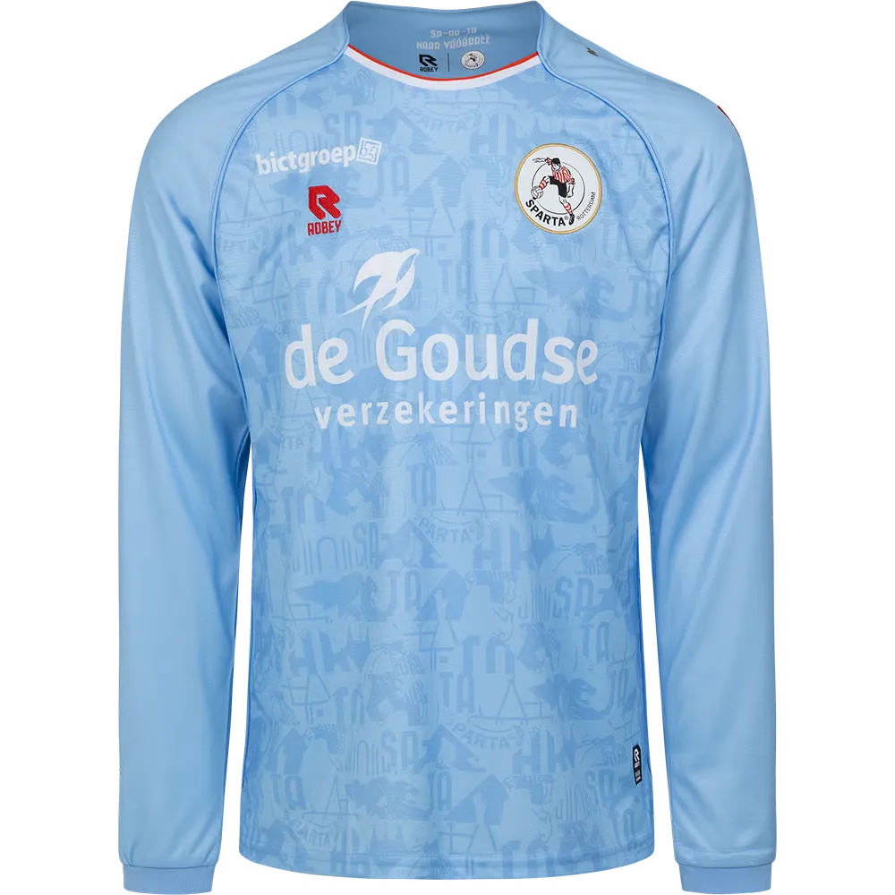Kid's Sparta Rotterdam 2025/26 Away Long Sleeve Shirt