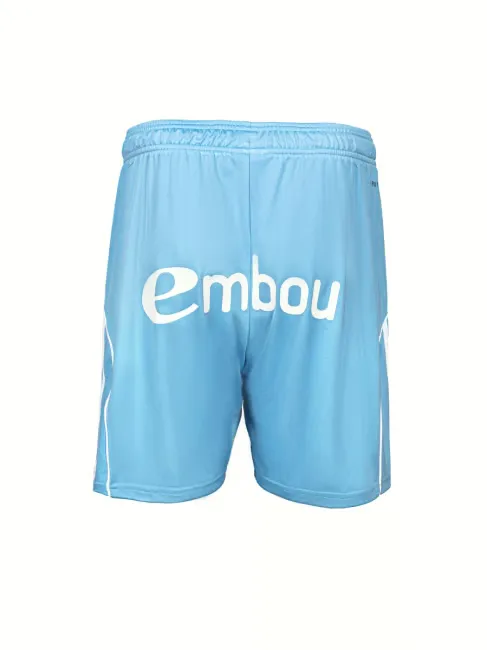 Kid's Real Zaragoza 2025/26 Home Shorts - Image 2