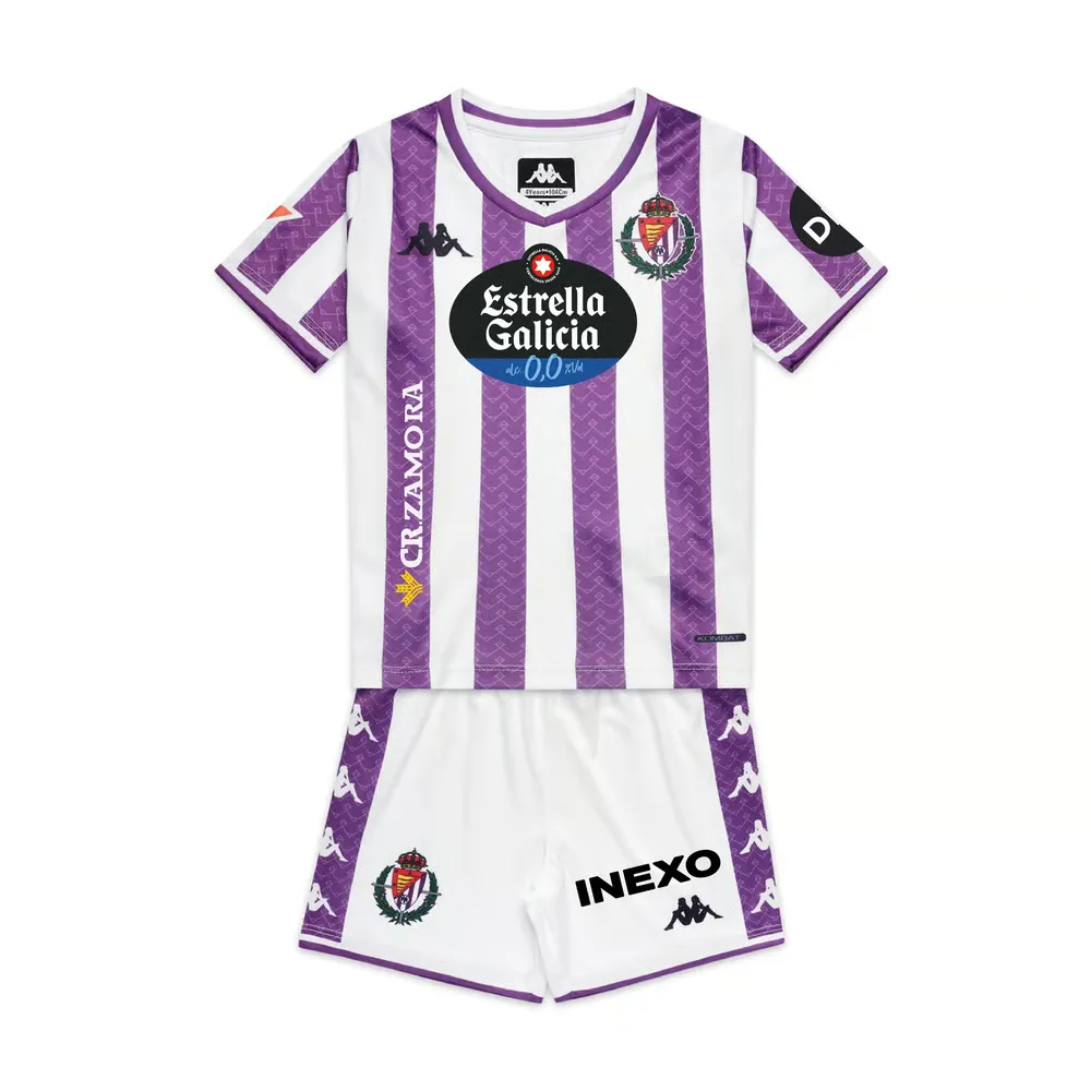 Kid's Real Valladolid 2025/26 Home Kit
