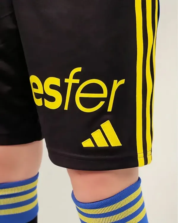 Kid's Real Oviedo 2025/26 Away Shorts - Image 2