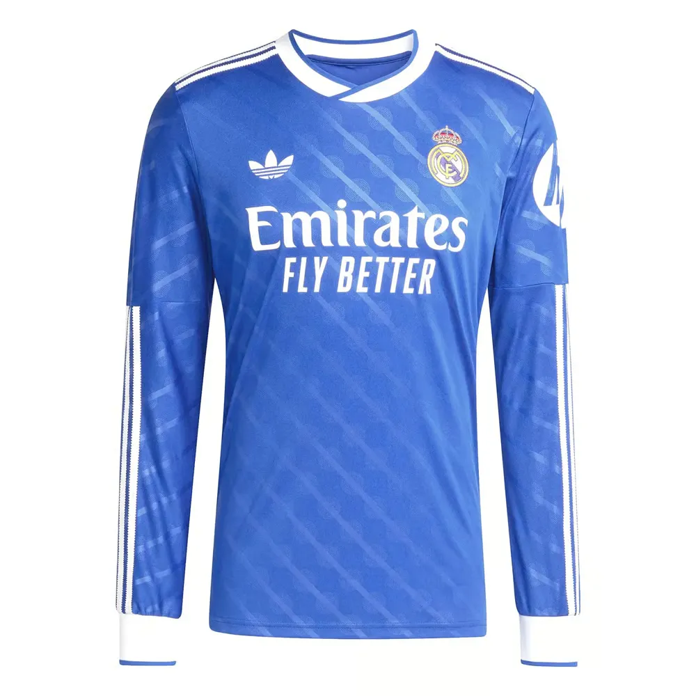 Kid's Real Madrid 2025/26 Third Long Sleeve Shirt