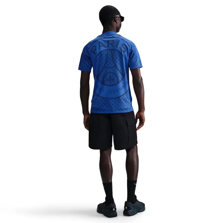 Kid's PSG 2025/26 Third Prematch Shirt - Blue - Image 2