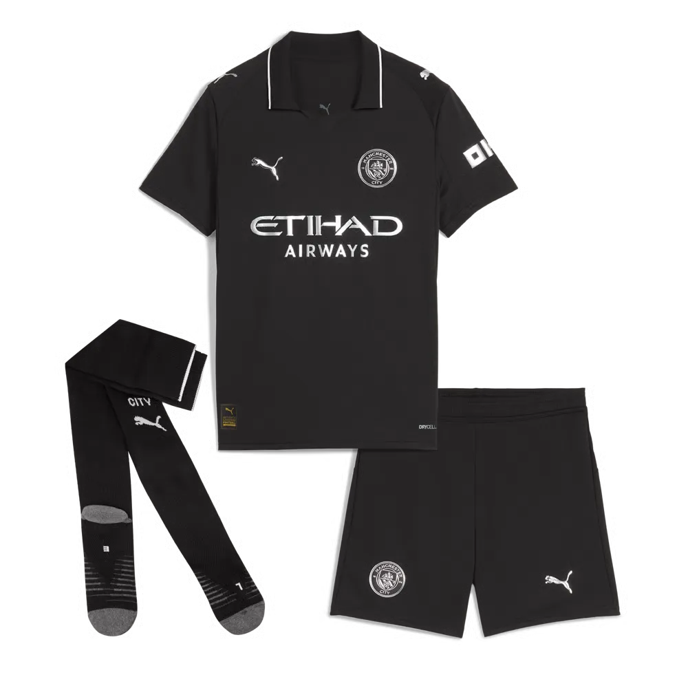 Kid's Manchester City 2025/26 Away Kit