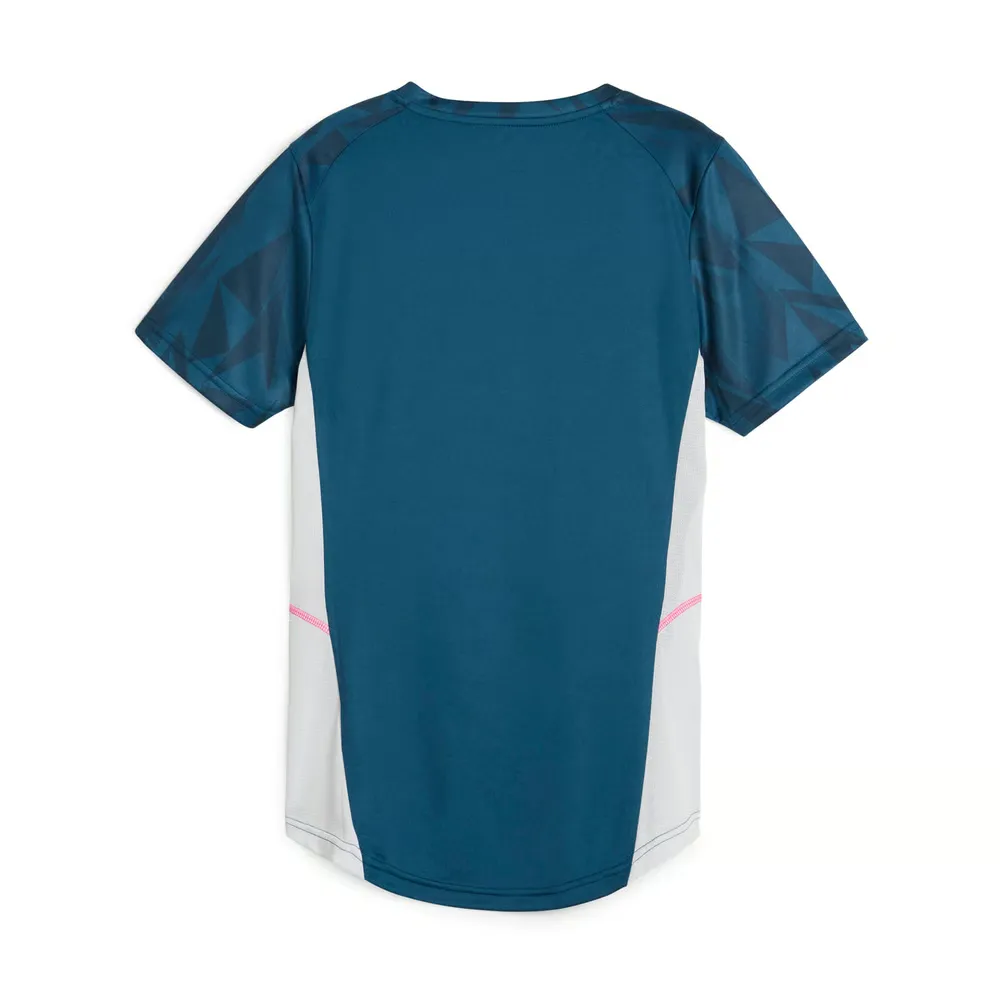 Kid's Malmö FF 2025 Third Individual BLAZE Shirt - Blue - Image 2