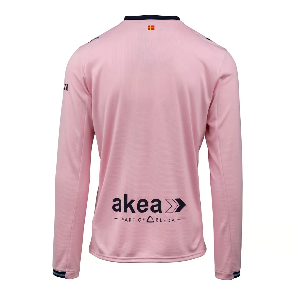 Kid's Malmö FF 2025 Away Long Sleeve Shirt - Pink - Image 2